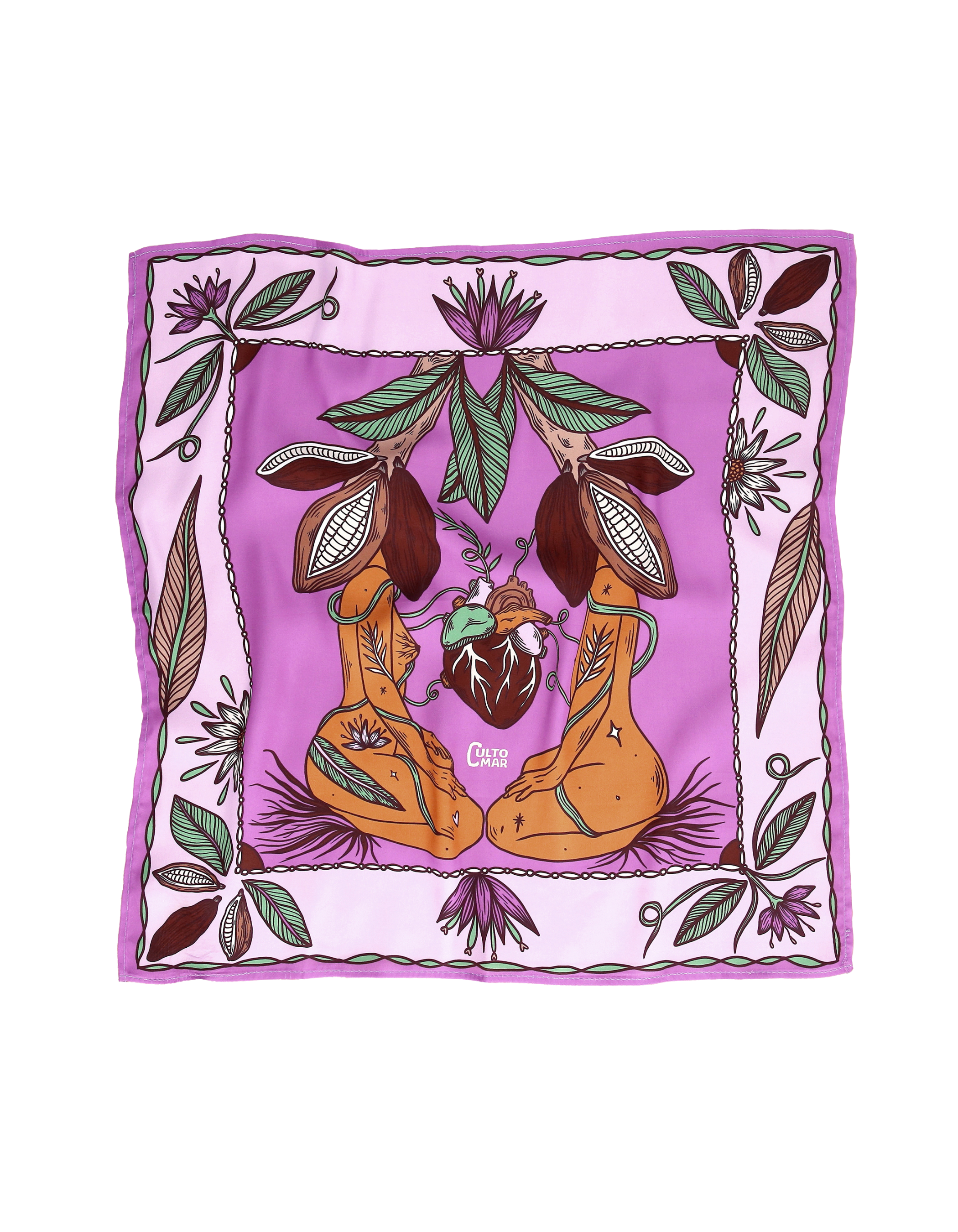 Pañuelo "Cacao" Culto Mar