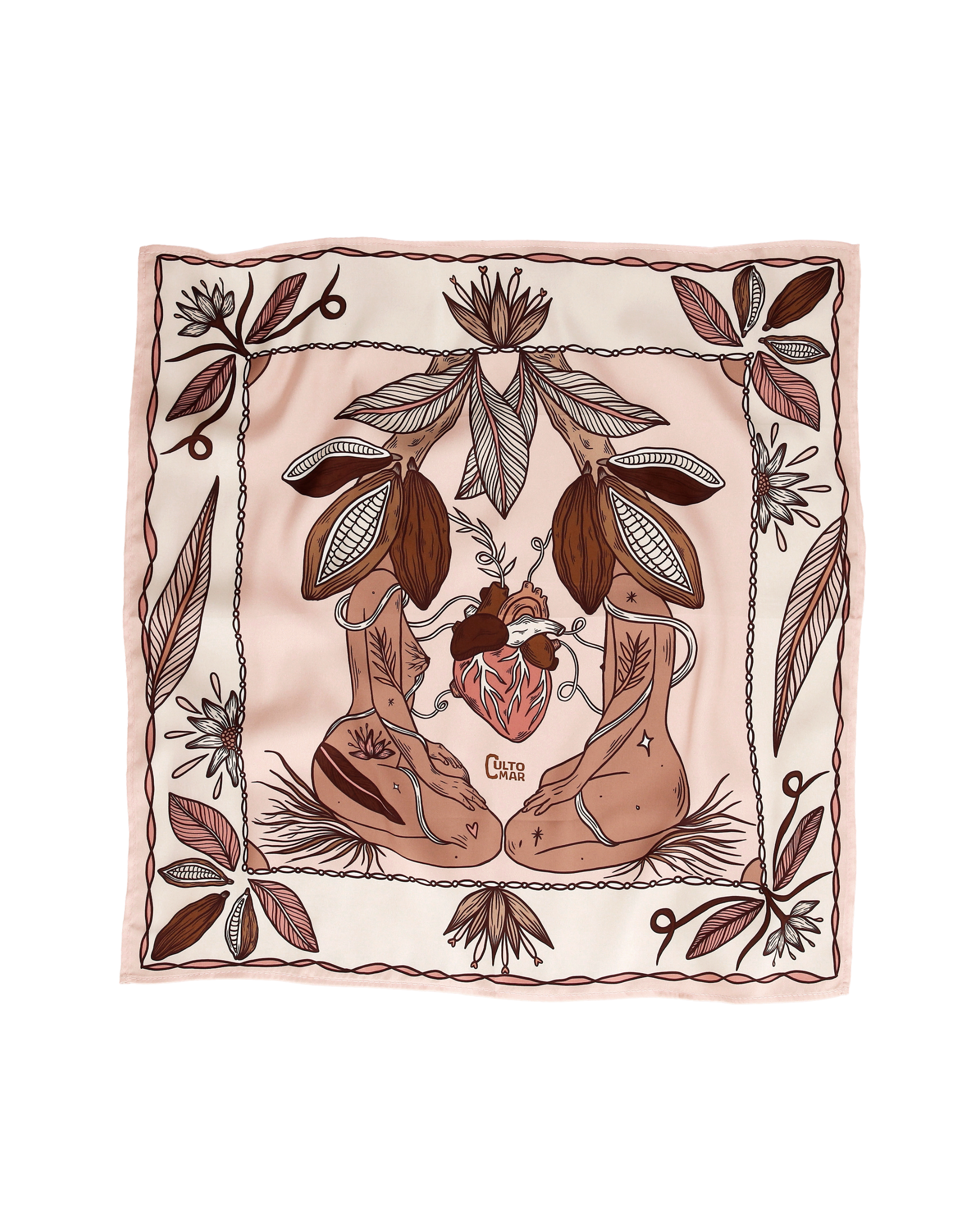 Pañuelo "Cacao Nude" Culto Mar
