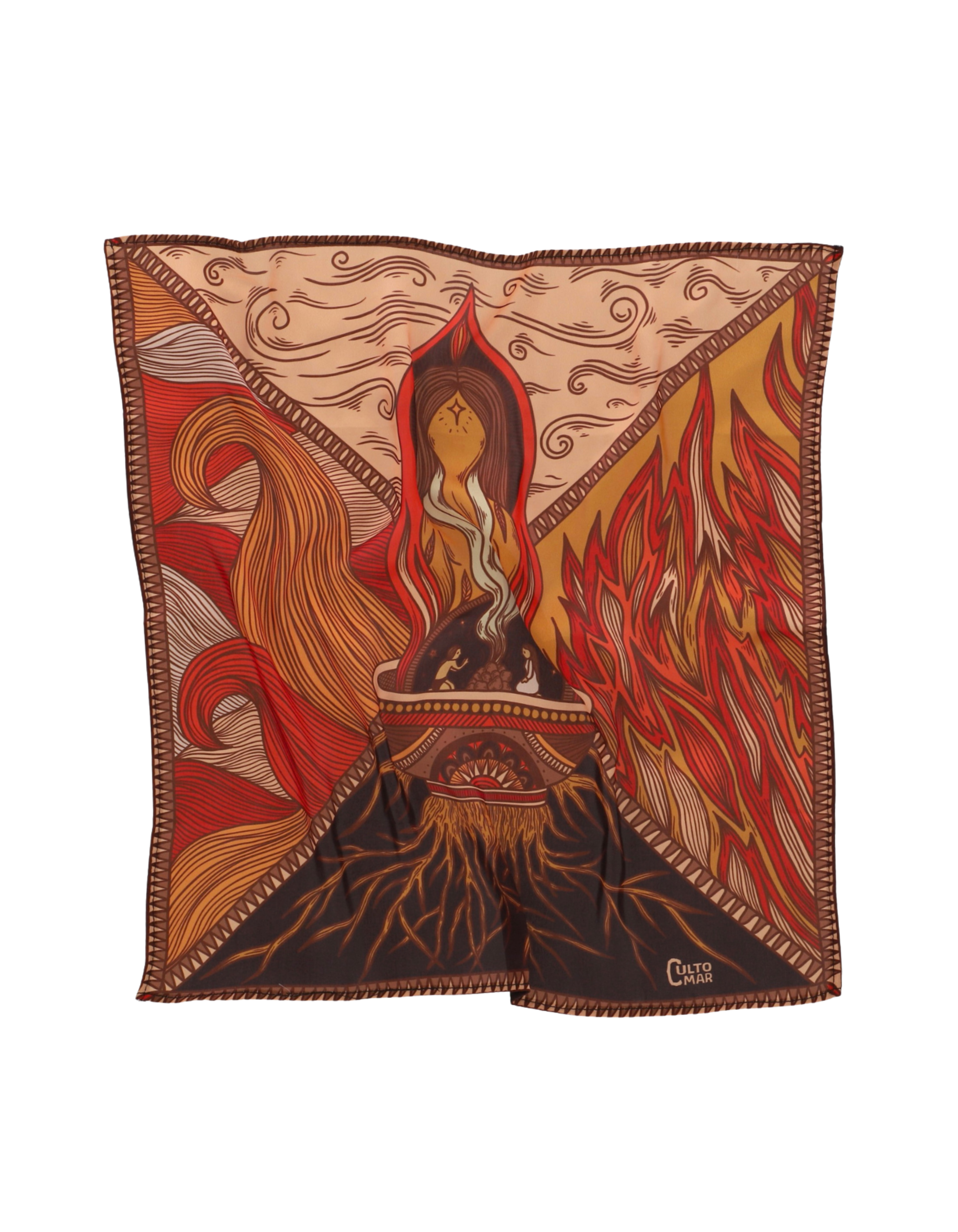 Pañuelo "Temazcal" Culto Mar