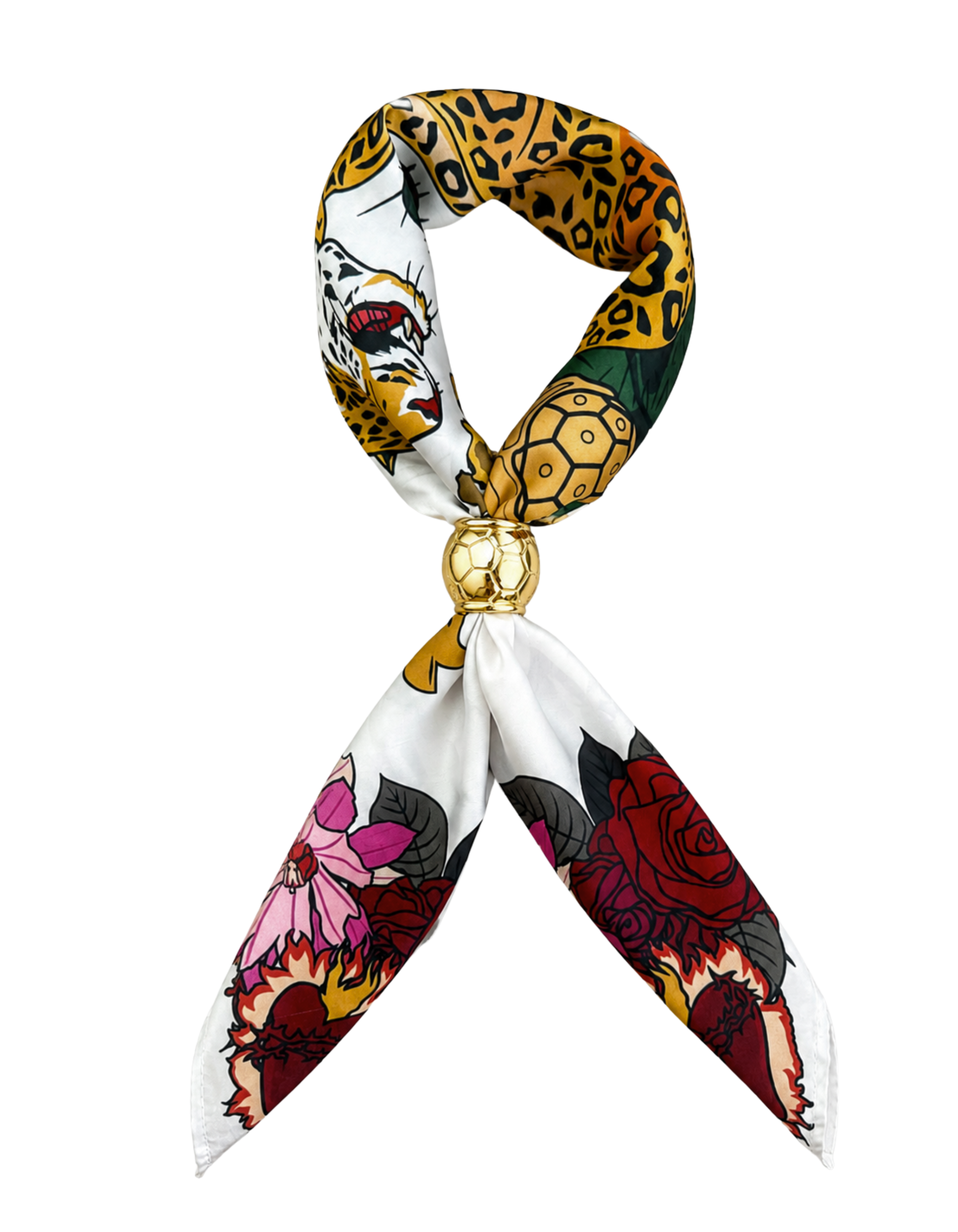 Anillo para pañuelo Jaguar-Balón Culto Mar