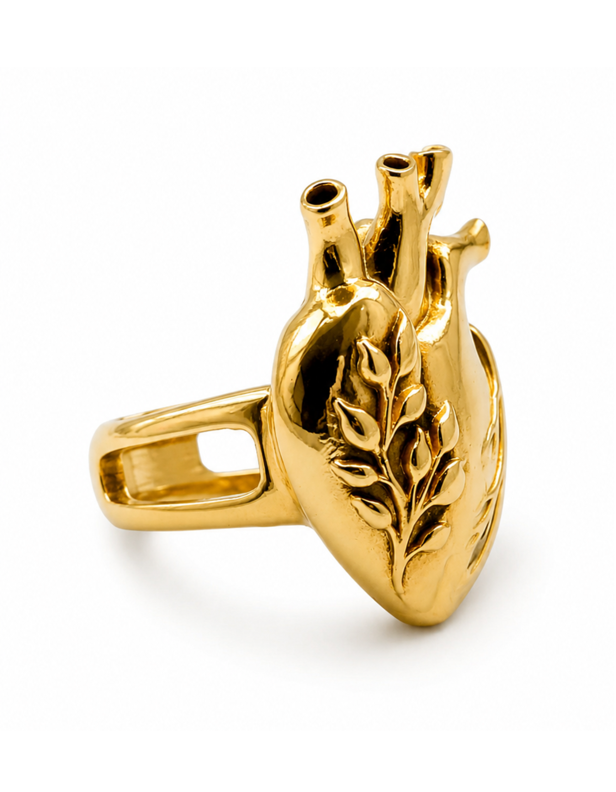 Anillo para pañuelo Corazón Culto Mar